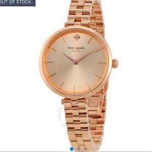 Kate Spade Holland Rose Dial Watch